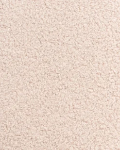 Sedia da scrivania MORAGA Bouclé Beige