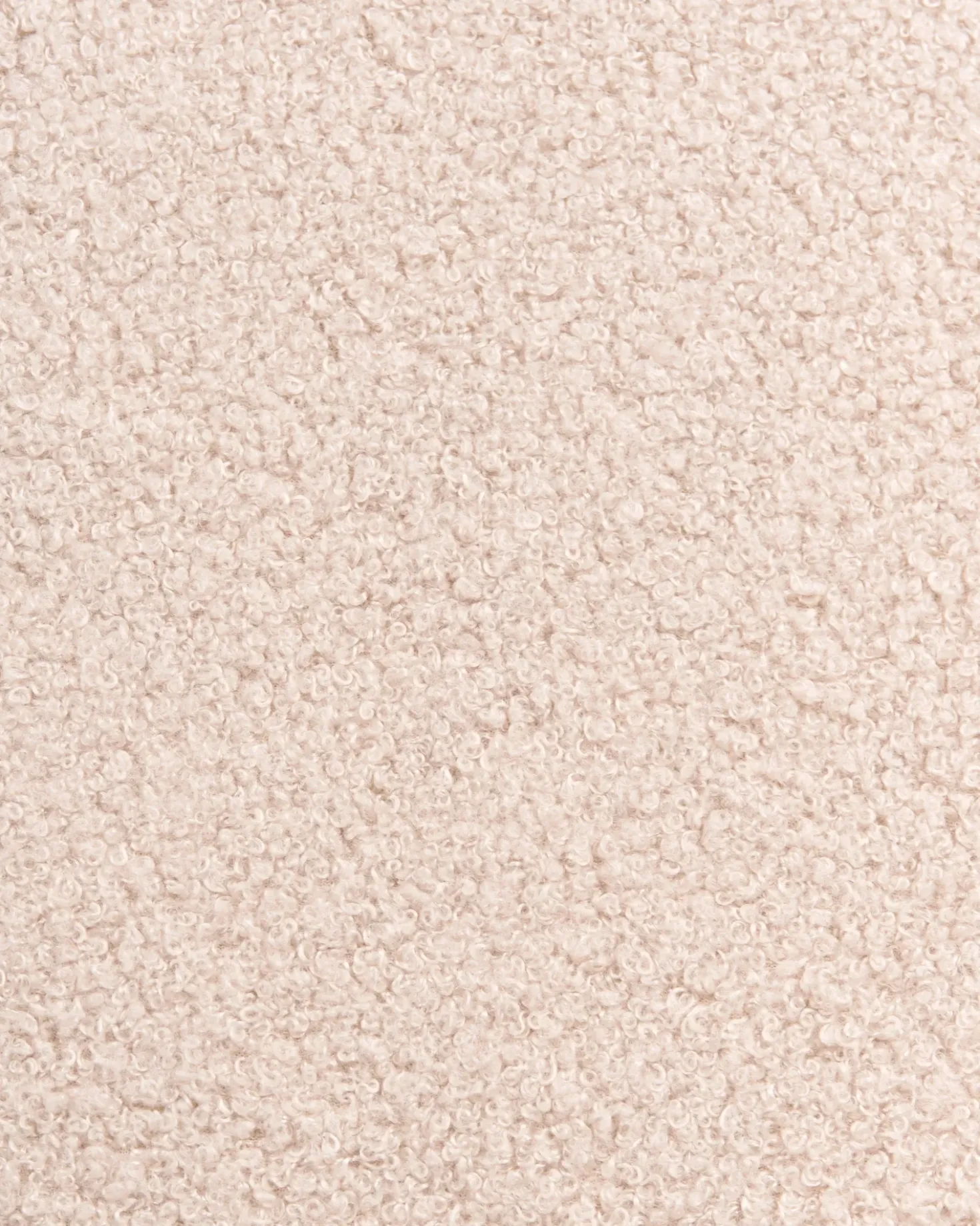 Sedia da scrivania MORAGA Bouclé Beige