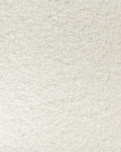 Sedia da scrivania MORAGA Bouclé Bianco sporco