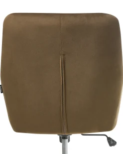 Sedia da scrivania PALMDALE Velluto Marrone