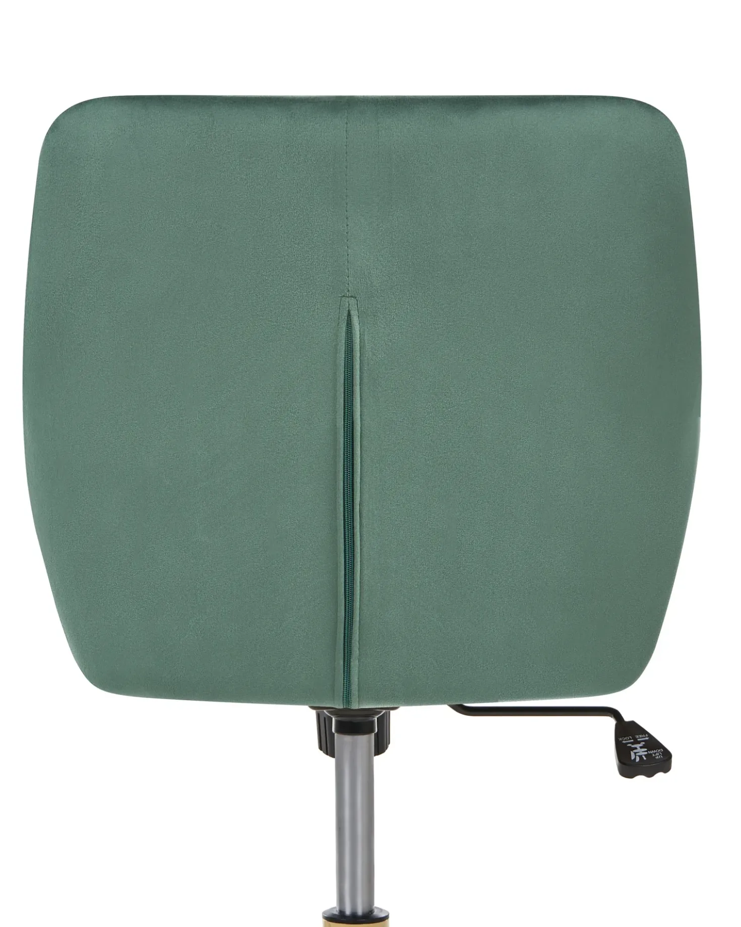 Sedia da scrivania PALMDALE Velluto Verde scuro