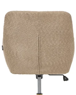 Sedia da scrivania PALMDALE Bouclé Marrone chiaro