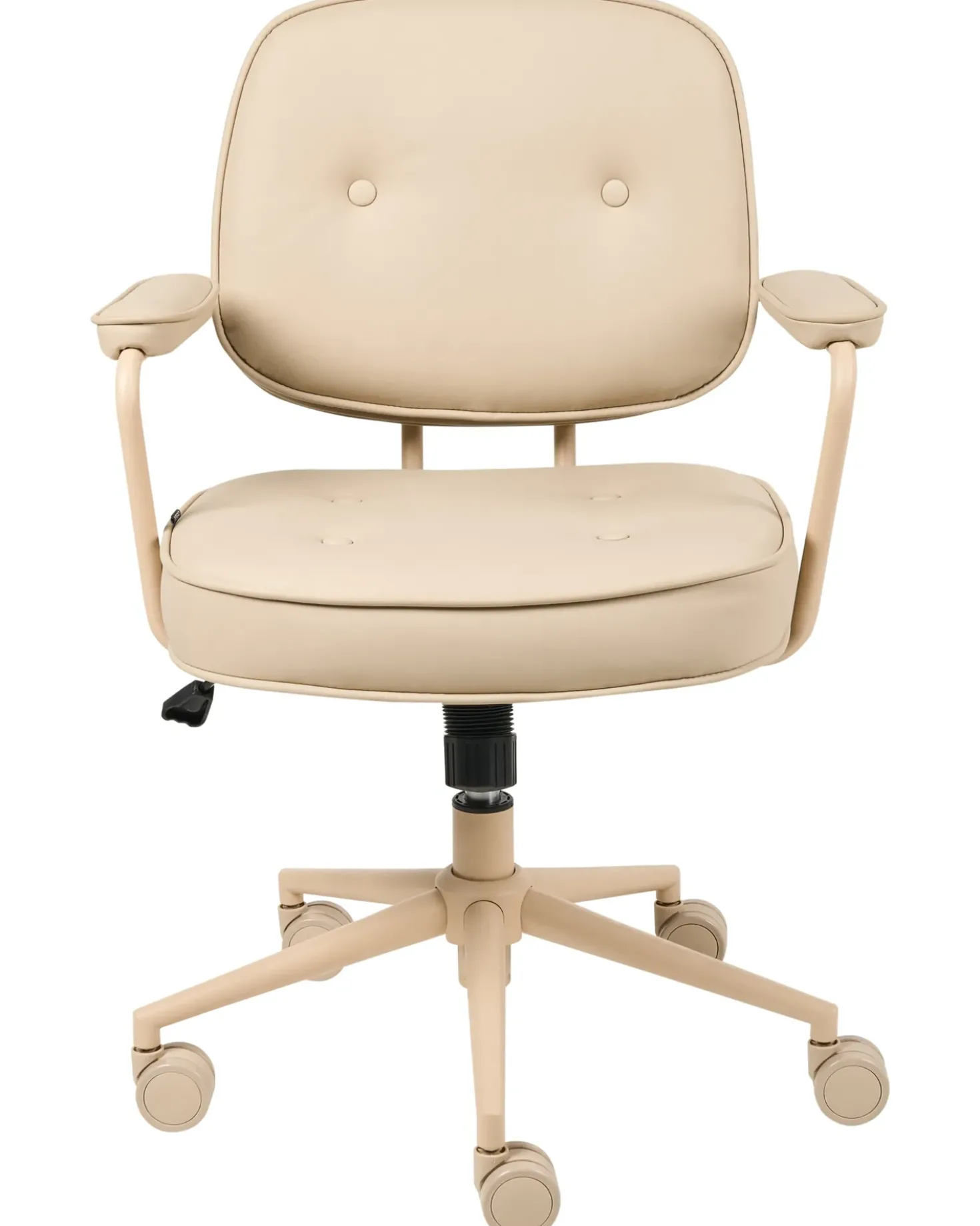 Sedia da scrivania PARAMUS Pelle sintetica Beige