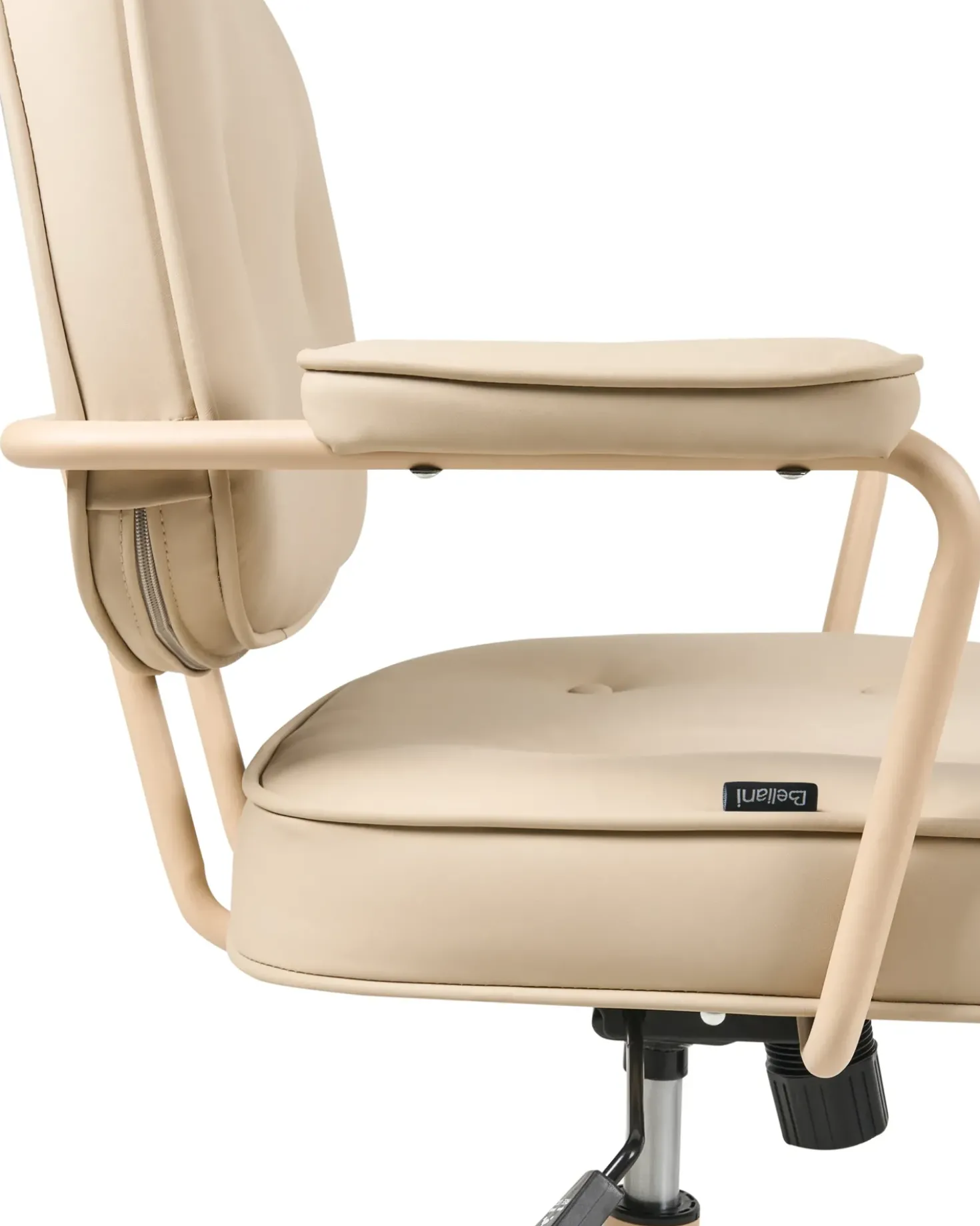 Sedia da scrivania PARAMUS Pelle sintetica Beige