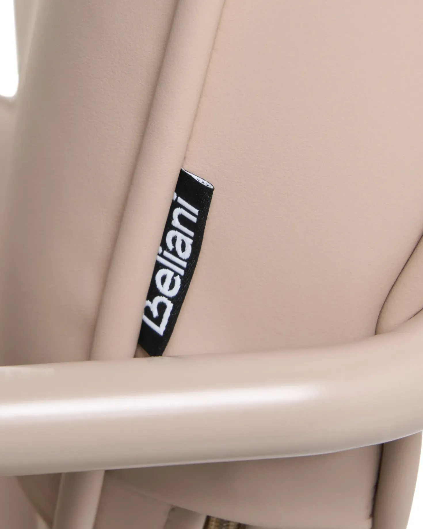 Sedia da scrivania PARAMUS Pelle sintetica Beige sabbia