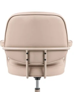 Sedia da scrivania PARAMUS Pelle sintetica Beige sabbia