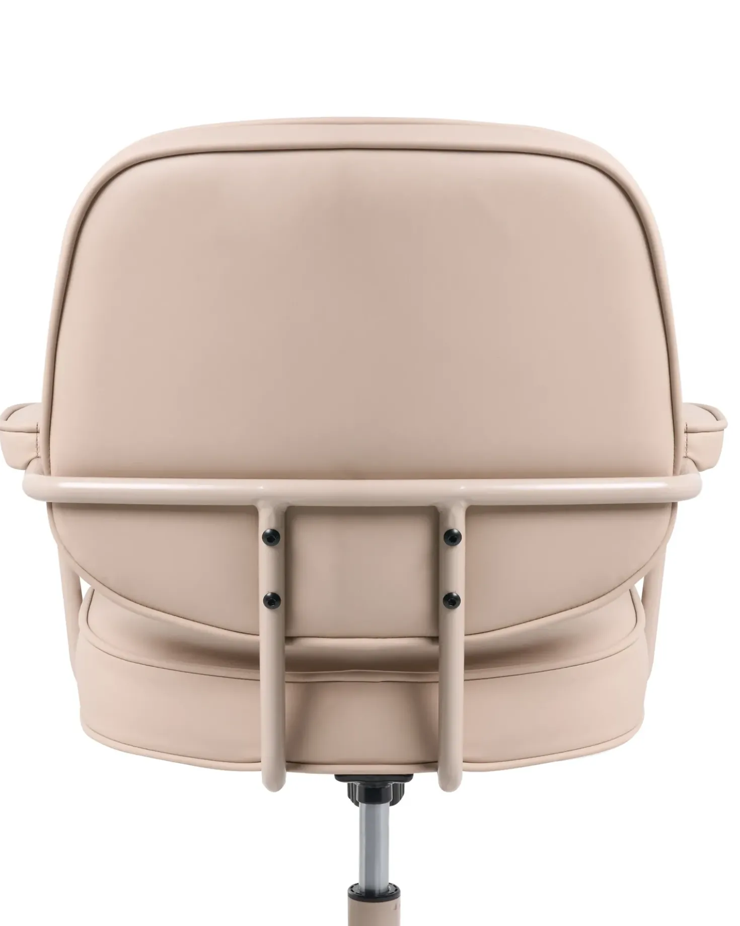 Sedia da scrivania PARAMUS Pelle sintetica Beige sabbia