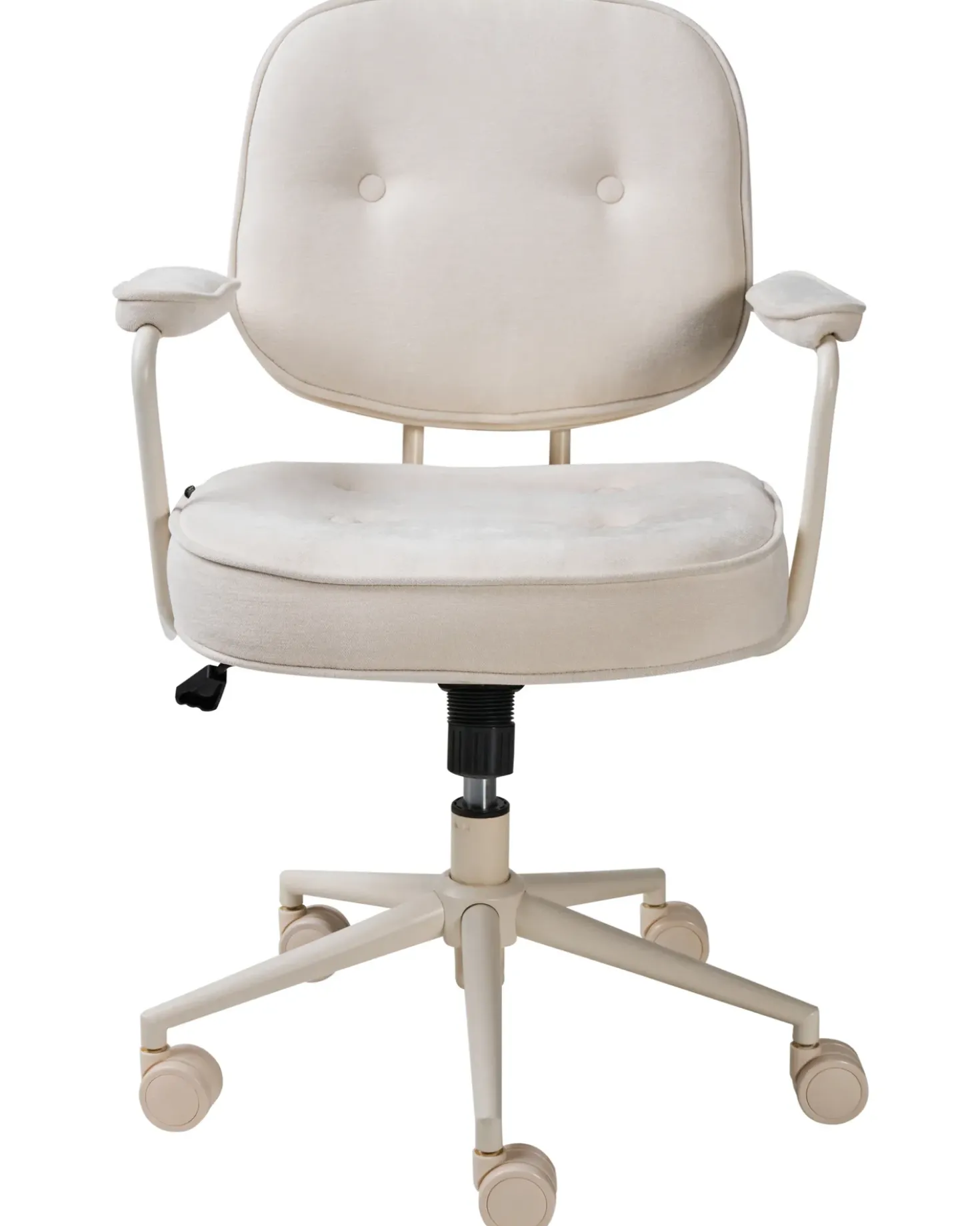 Sedia da scrivania PARAMUS Tessuto Bianco sporco