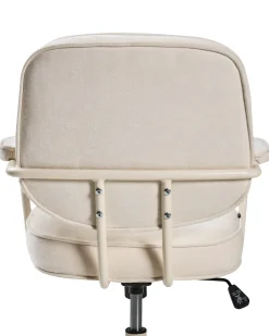 Sedia da scrivania PARAMUS Tessuto Bianco sporco
