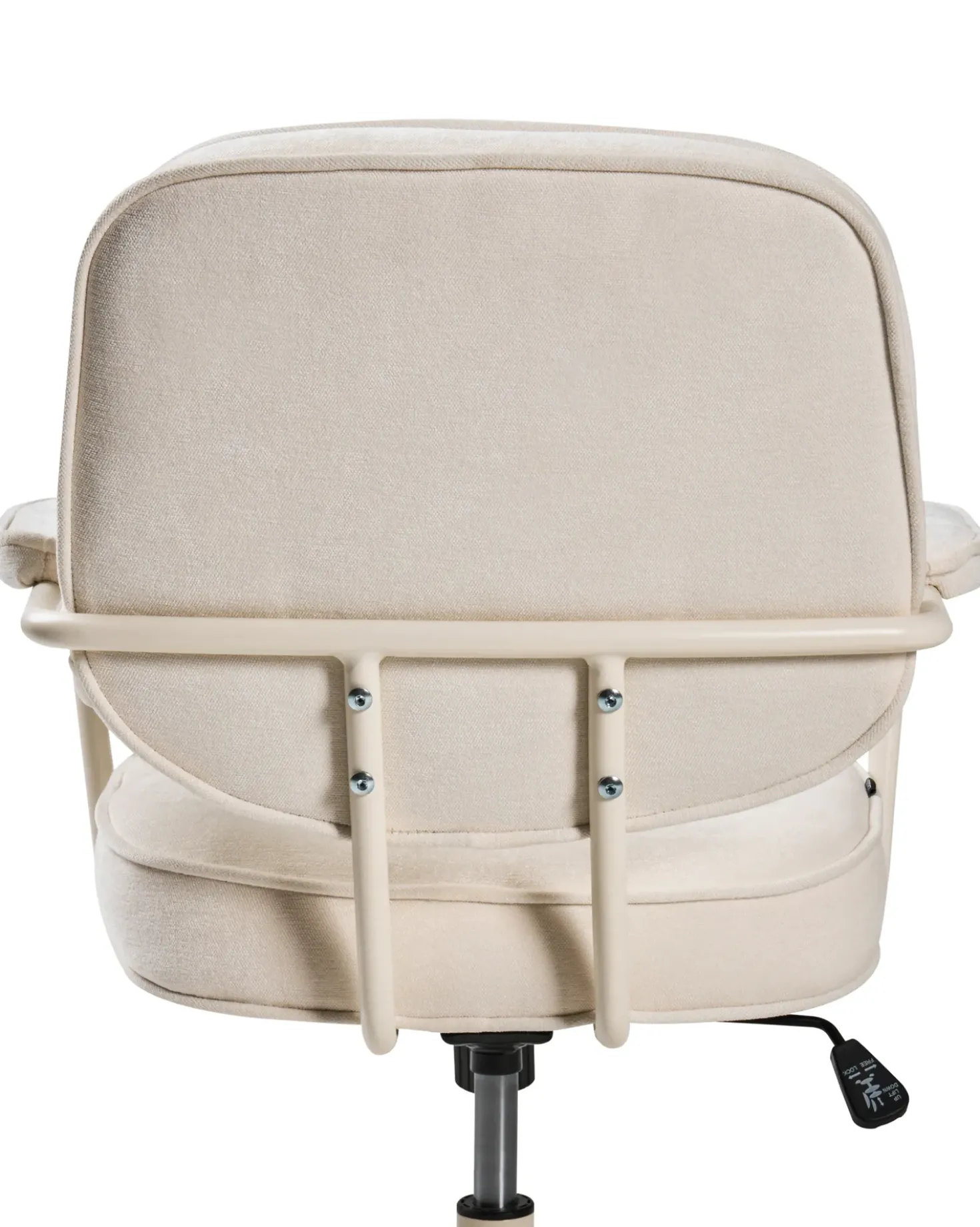 Sedia da scrivania PARAMUS Tessuto Bianco sporco
