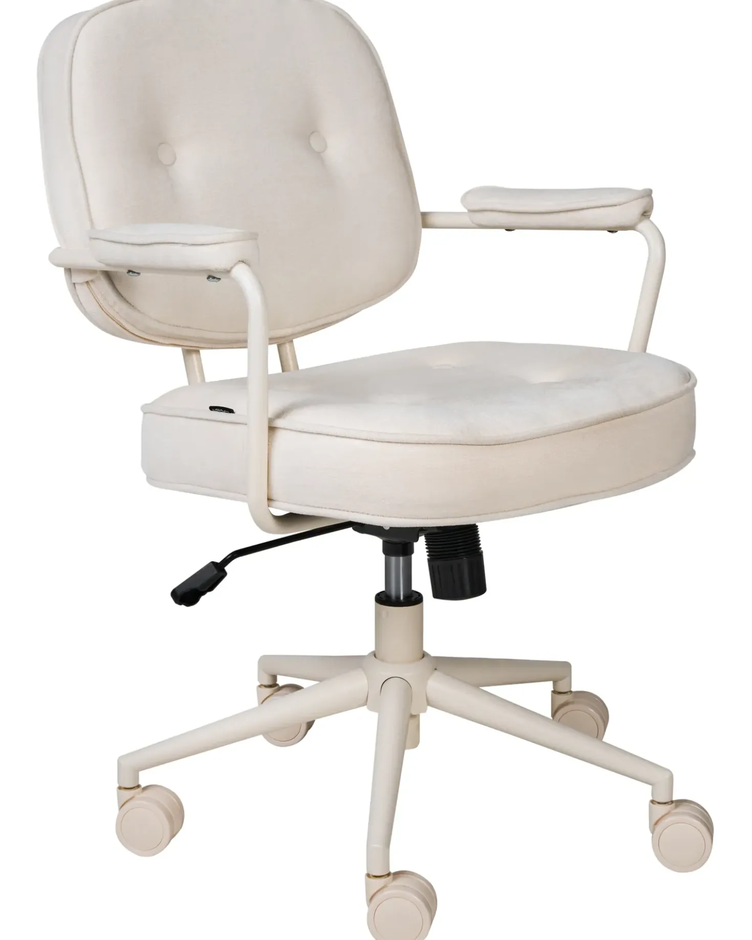 Sedia da scrivania PARAMUS Tessuto Bianco sporco