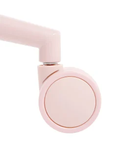 Sedia da scrivania PARAMUS Pelle sintetica Rosa pastello