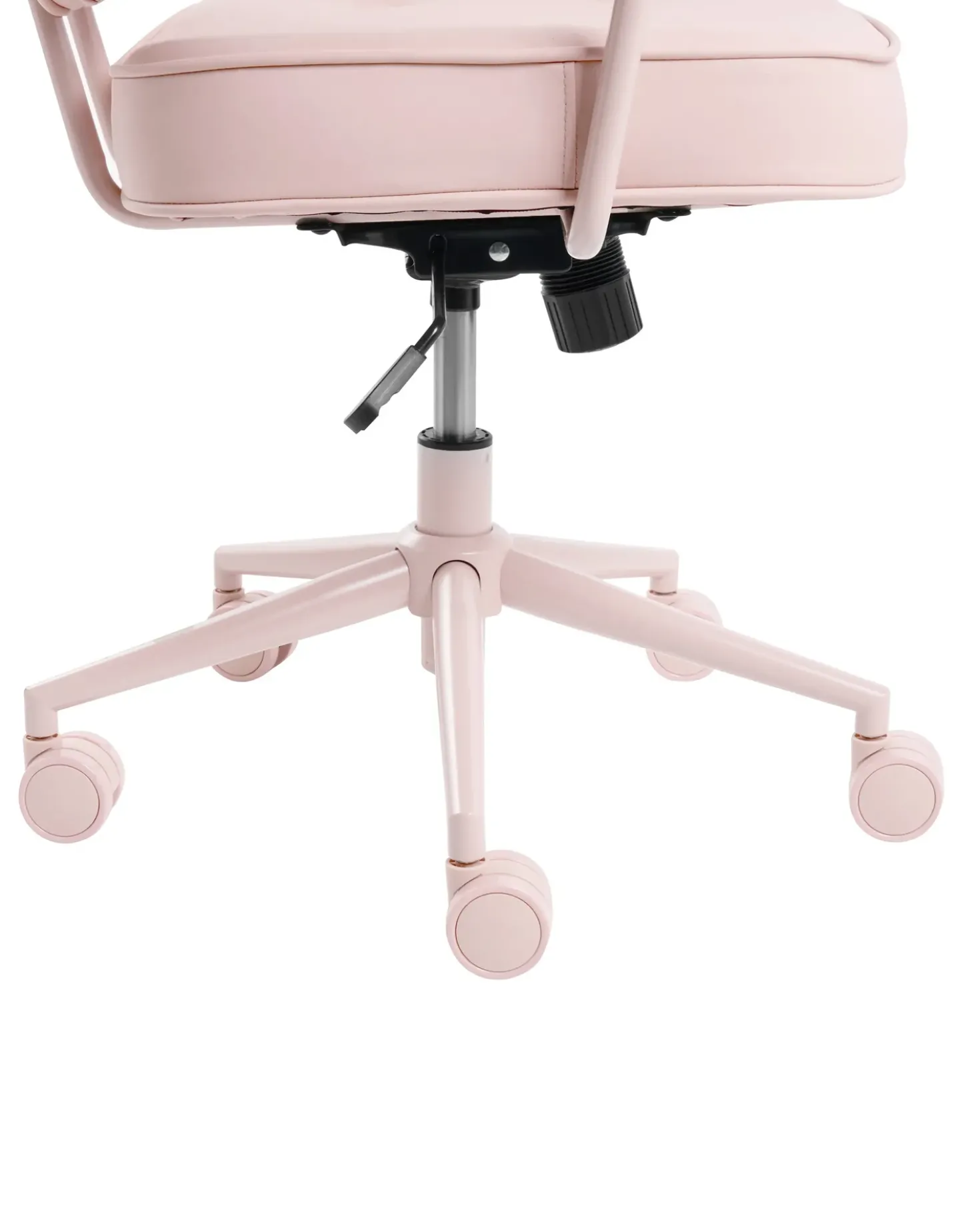 Sedia da scrivania PARAMUS Pelle sintetica Rosa pastello