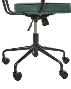 Sedia da scrivania PAWNEE Tessuto Verde scuro