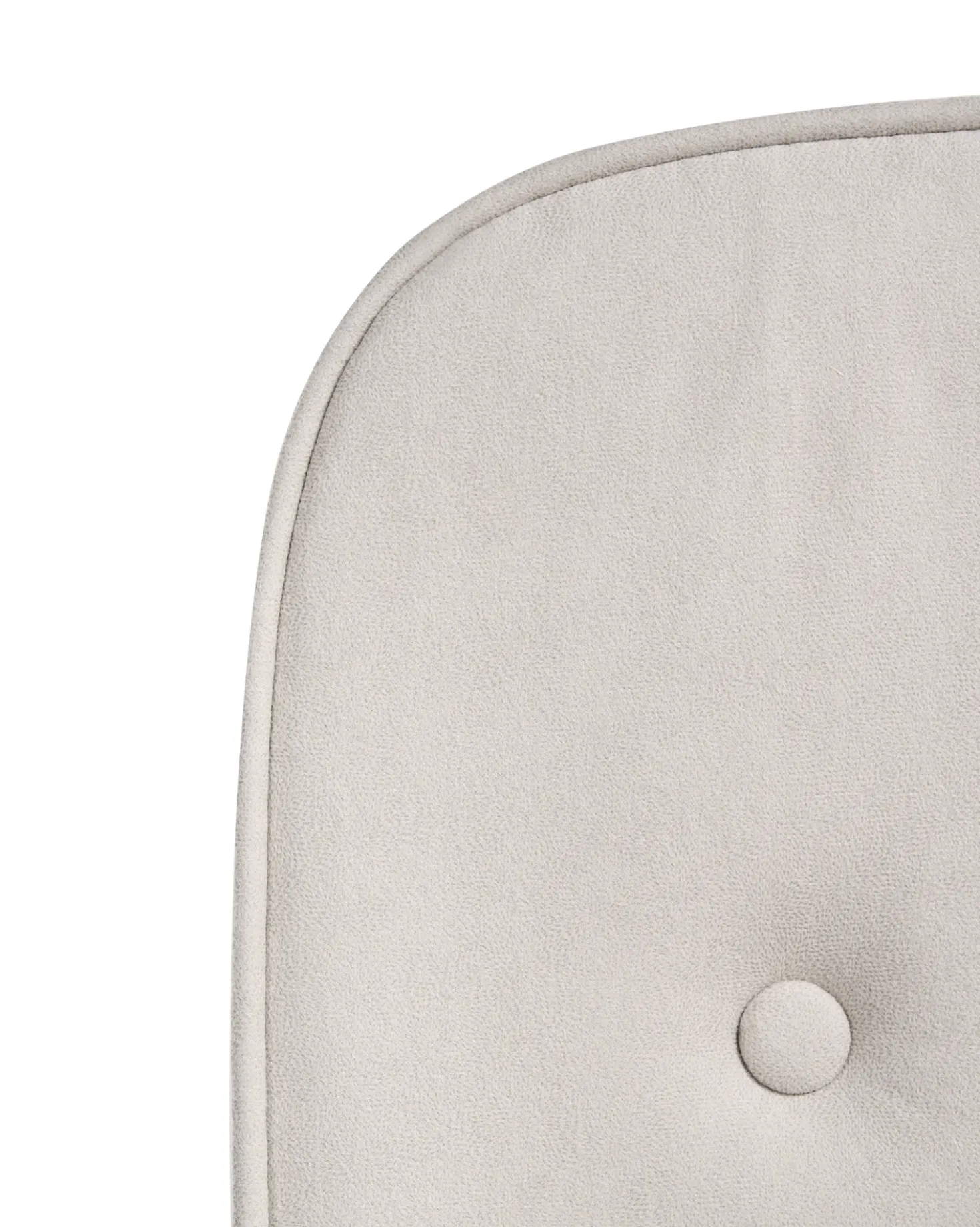 Sedia da scrivania PAWNEE Velluto Beige chiaro