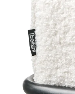 Sedia da scrivania PAWNEE Bouclé Bianco sporco