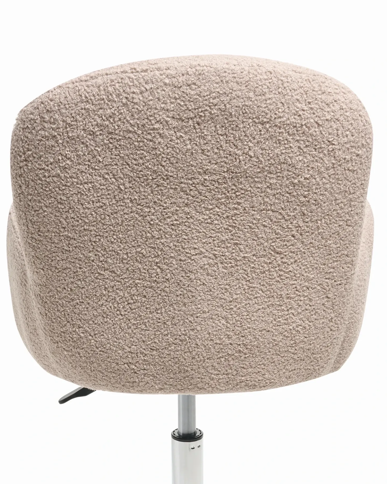 Sedia da scrivania PRIDDY Bouclé Beige