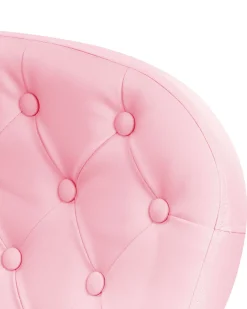 Sedia da scrivania PRINCESS Pelle sintetica Rosa