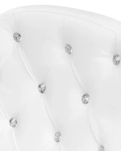 Sedia da scrivania PRINCESS Pelle sintetica Bianco