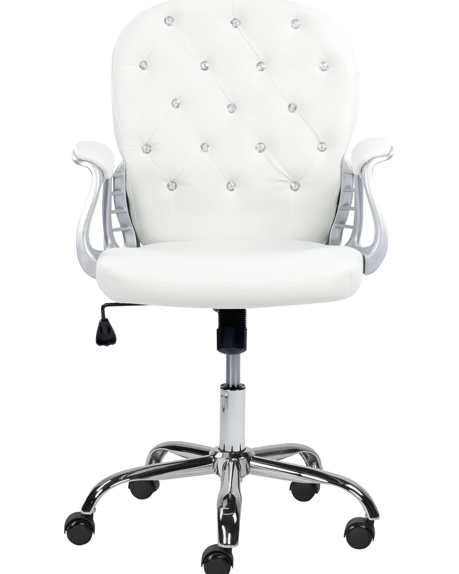 Sedia da scrivania PRINCESS Pelle sintetica Bianco