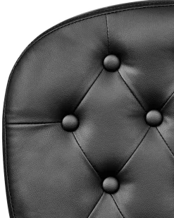Sedia da scrivania PRINCESS Pelle sintetica Nero