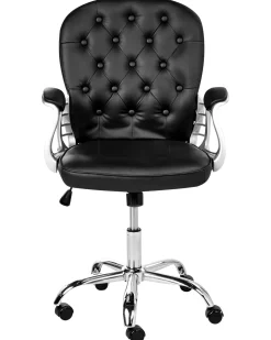 Sedia da scrivania PRINCESS Pelle sintetica Nero