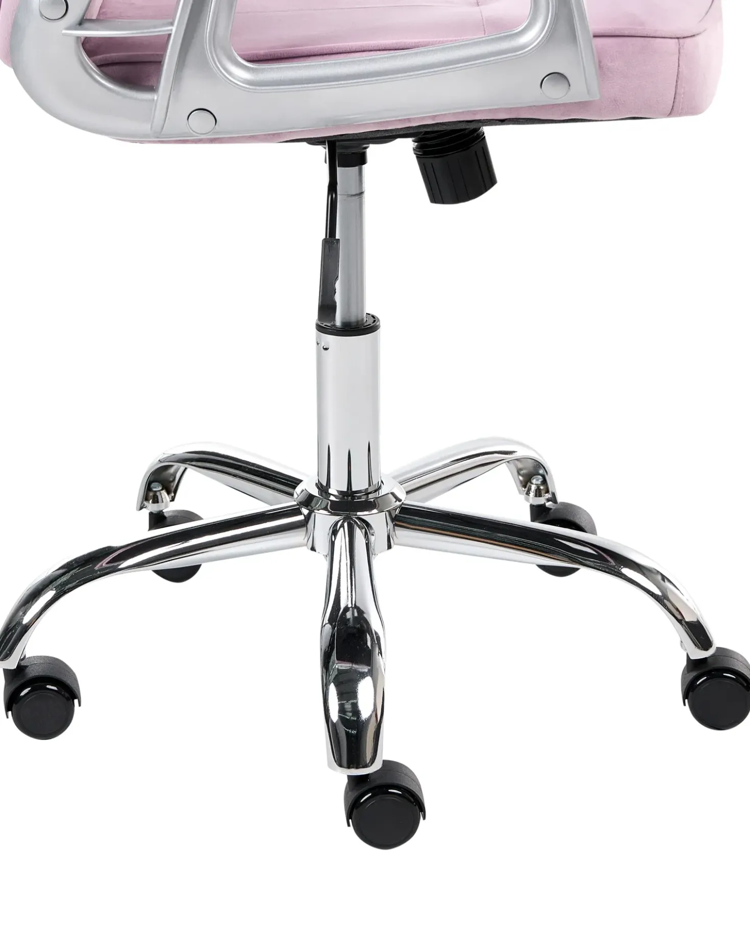 Sedia da scrivania PRINCESS Velluto Viola chiaro