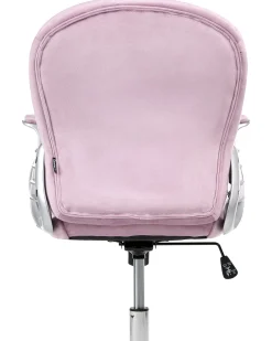Sedia da scrivania PRINCESS Velluto Viola chiaro