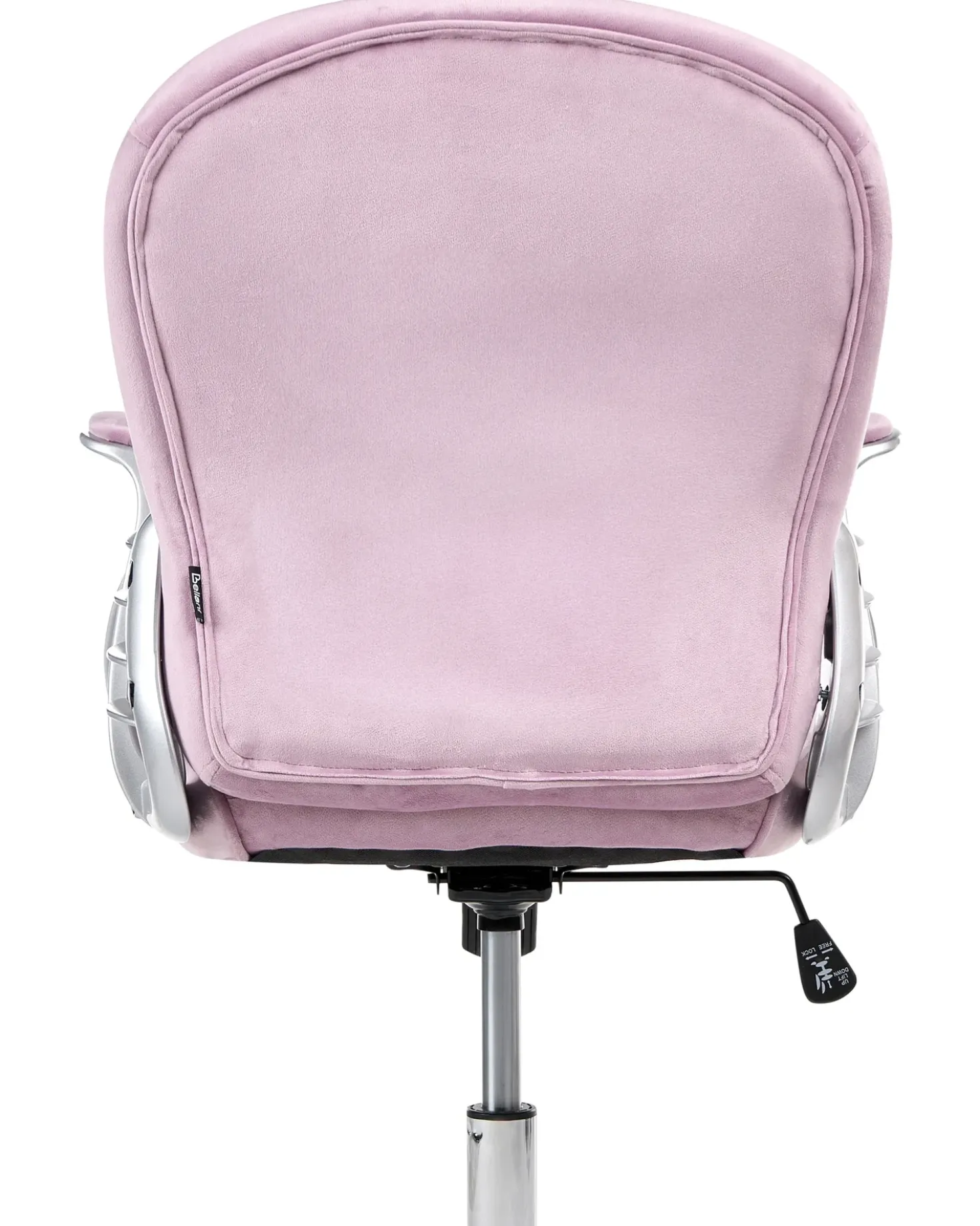 Sedia da scrivania PRINCESS Velluto Viola chiaro