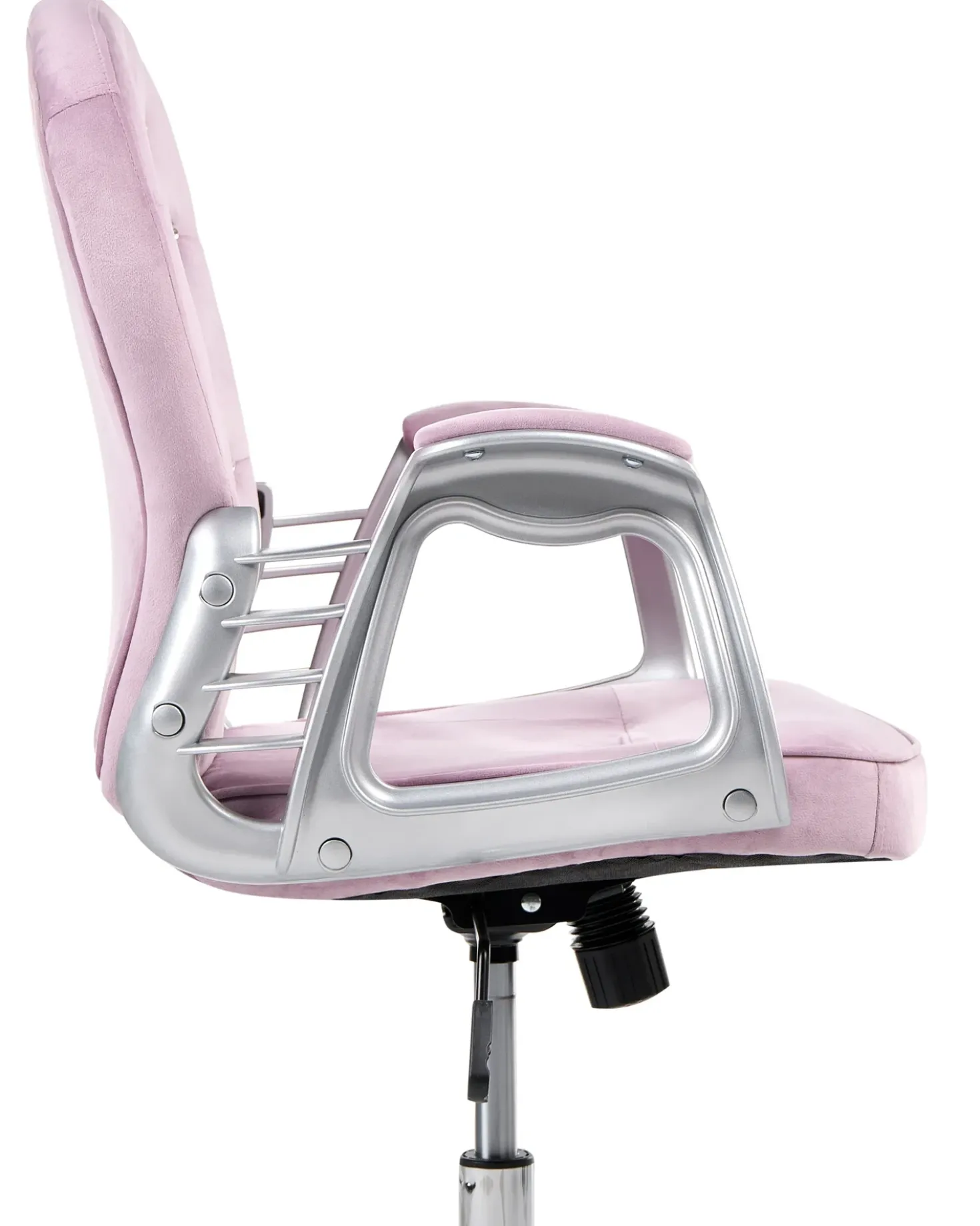 Sedia da scrivania PRINCESS Velluto Viola chiaro