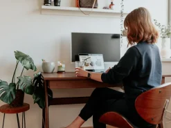 Sedia da scrivania ROTTERDAM Pelle sintetica Nero