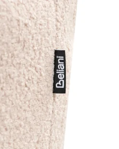 Sedia da scrivania SANILAC II Bouclé Beige