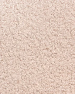 Sedia da scrivania SANILAC II Bouclé Beige