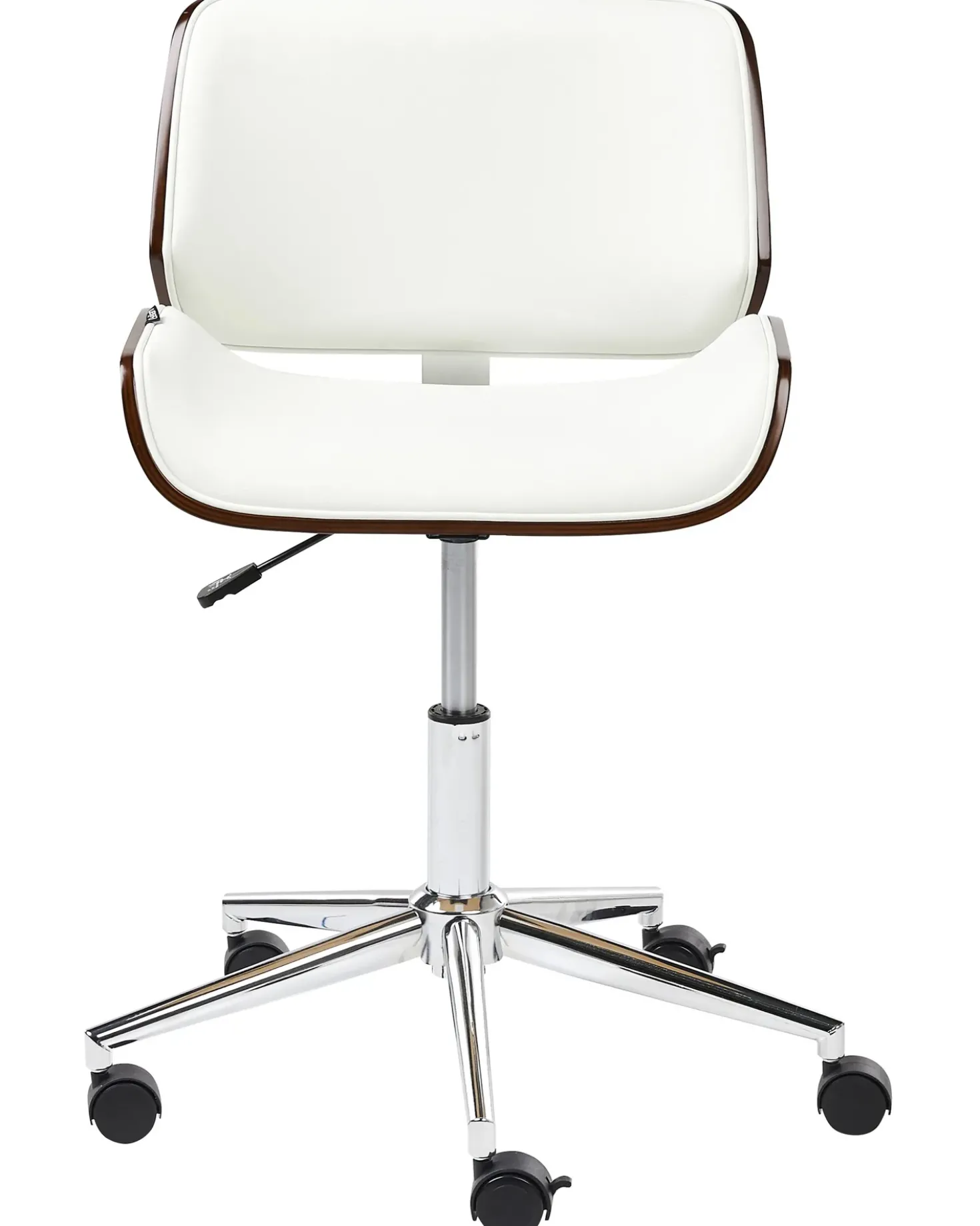 Sedia da scrivania TOTOWA Pelle sintetica Bianco