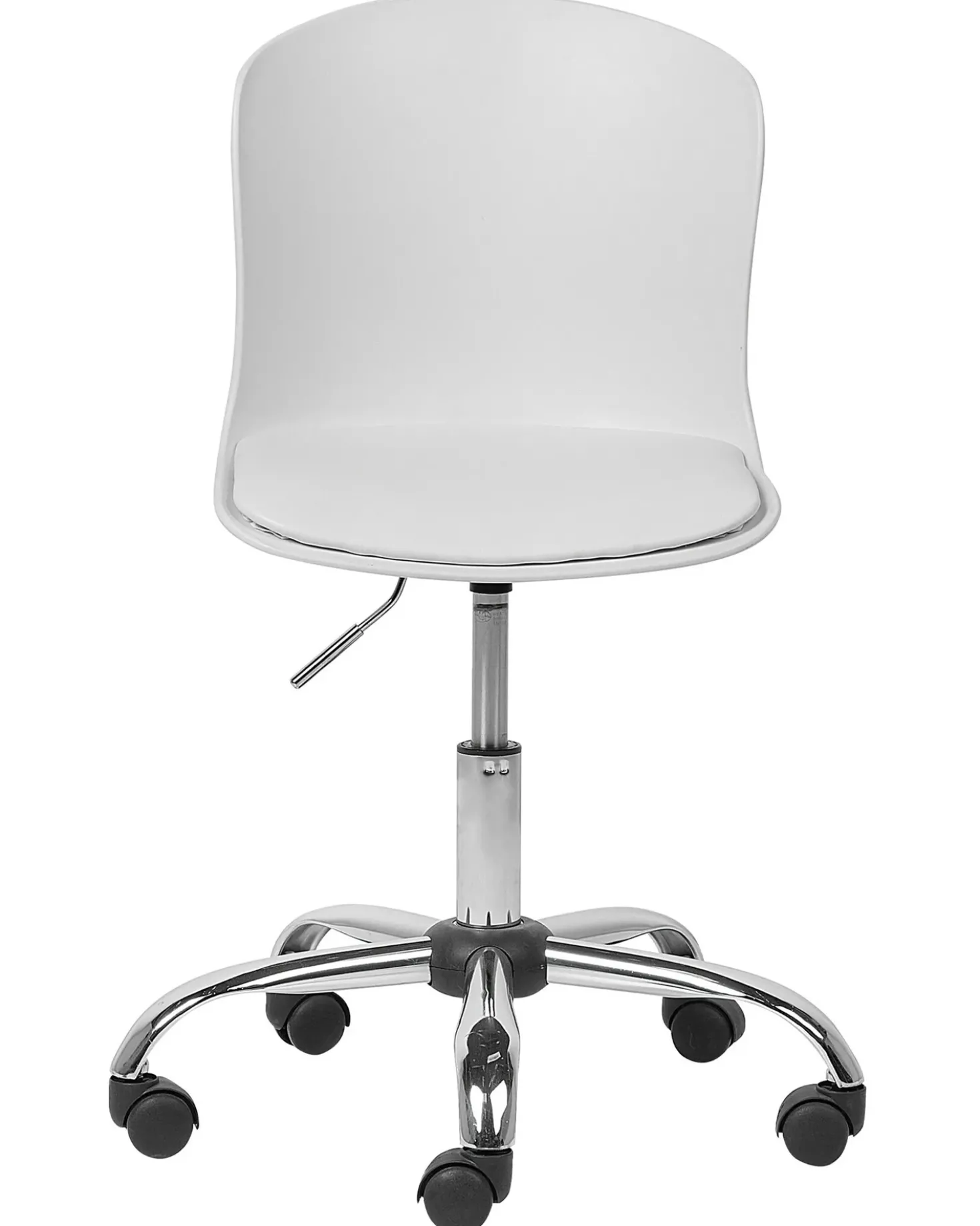 Sedia da scrivania VAMO Pelle sintetica Bianco