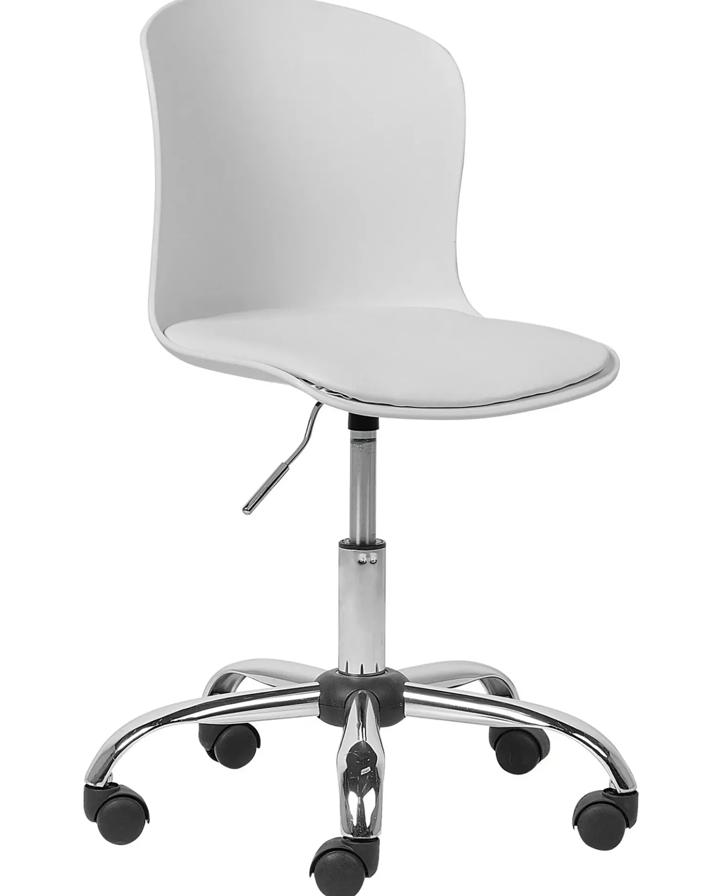 Sedia da scrivania VAMO Pelle sintetica Bianco