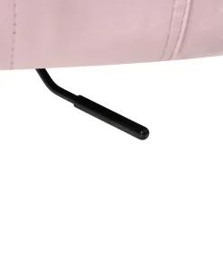 Sedia da scrivania VELENCIA Velluto Rosa pastello