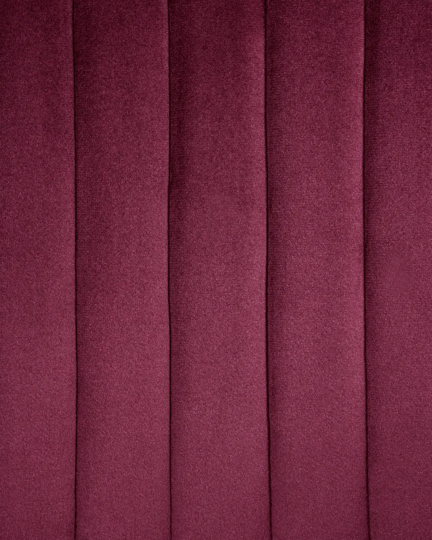 Sedia da scrivania VENICE Velluto Bordeaux