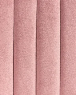 Sedia da scrivania VENICE Velluto Rosa