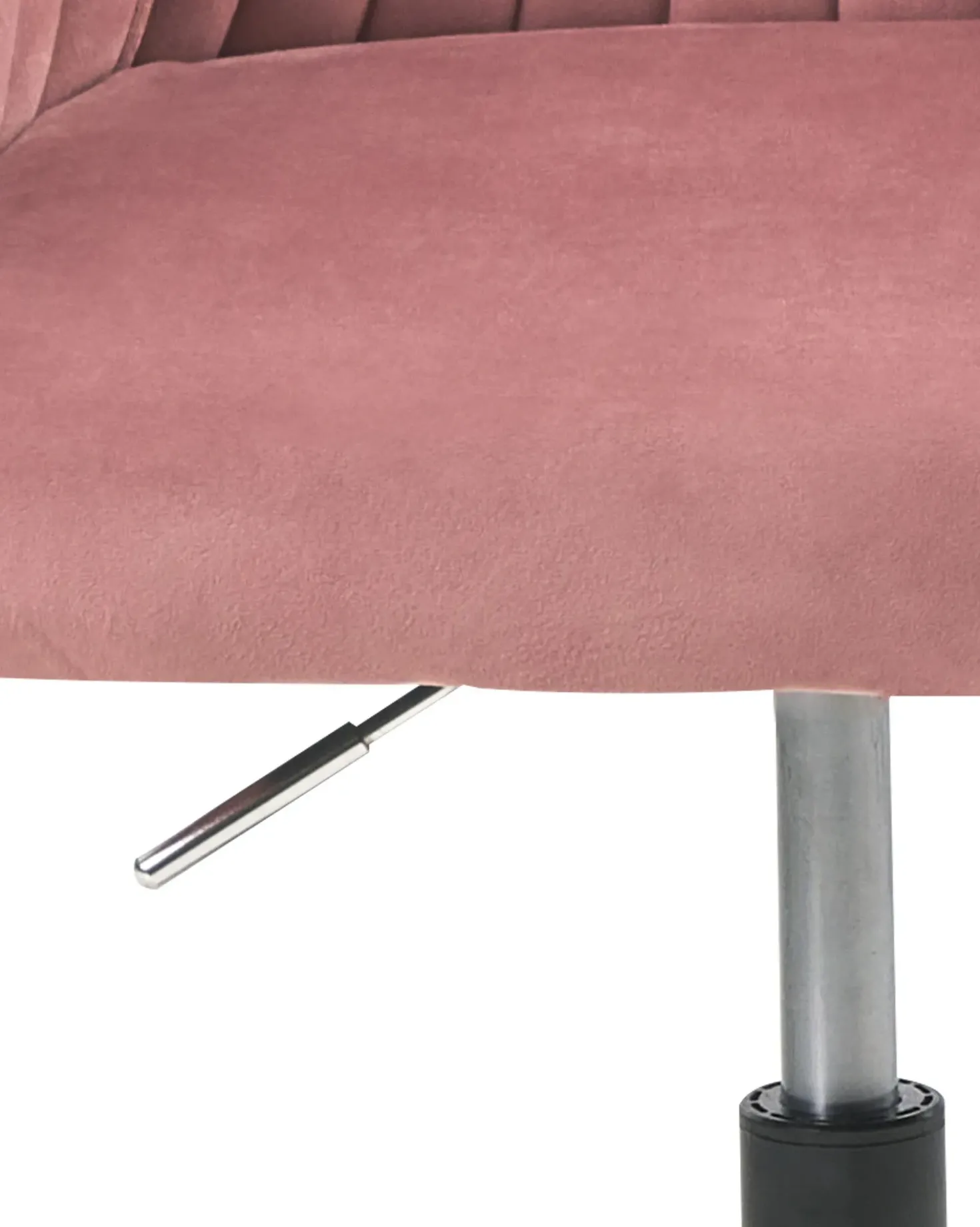 Sedia da scrivania VENICE Velluto Rosa