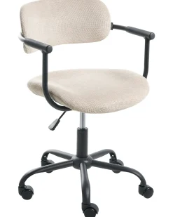 Sedia da scrivania VYRA Tessuto Beige