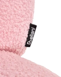 Sedia da scrivania WHIZZY Bouclé Rosa