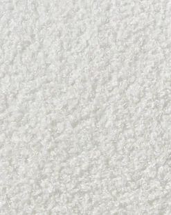 Sedia da ufficio ADDISON Bouclé Bianco