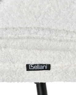 Sedia da ufficio ADDISON Bouclé Bianco