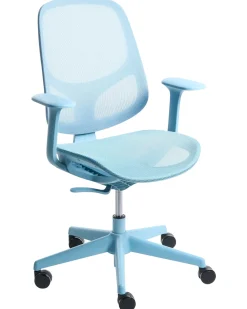 Sedia da ufficio AERI Azzurro