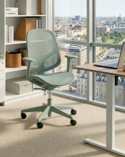 Sedia da ufficio AERI Verde menta