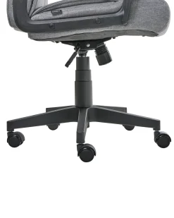 Sedia da ufficio BYRON Tessuto Grigio