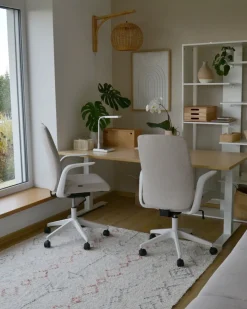 Sedia da ufficio CAPTAIN Tessuto Beige