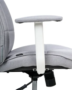 Sedia da ufficio CARLTON Tessuto Grigio