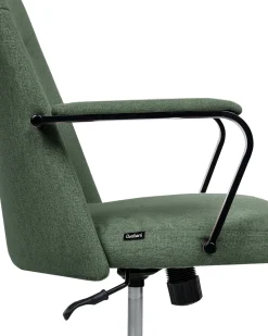 Sedia da ufficio CAROGA Tessuto Verde scuro